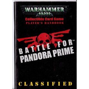 Warhammer 40000 Collectible Card Game Players Handbook Battle For Pandora Prime